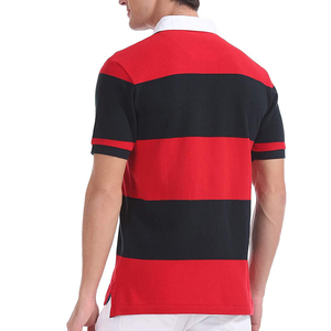 Polo 100% de algodón para hombre, camisa con logotipo bordado, Polo de lujo, camisetas de Golf personalizadas, venta al por mayor - Product Image 4