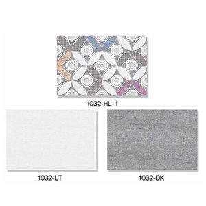 Azulejos de pared esmaltados brillantes de cerámica con textura de madera marrón oscuro 30x45cm - Product Image 4