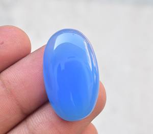 Blue Chalcedony Cabochon High Quality Blue Chalcedony Loose Gemstone Cabochon Top Quality Blue Carnelian Gemstone Cornalian gems - Product Image 3
