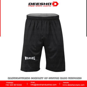 Short de basket rétro pour homme écologique avec logo personnalisable pour les jeunes d'été impression de transfert par sublimation séchage rapide respirant - Product Image 2