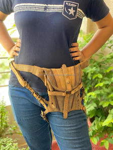 Cinturón de cuero con bolsillo para motorista, Unisex - Product Image 3