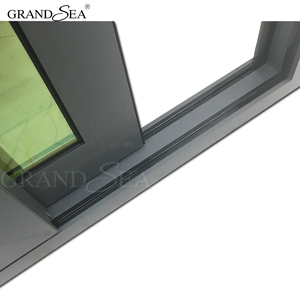 Cửa Sổ Trượt Nhôm Màu Xám Hai Lớp Phủ Điện - Product Image 6