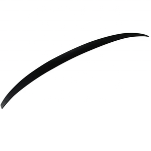 Rear <strong>Wing</strong> Spoiler Fit for BMW 5 Series G30 Sedan M5 Performance Style Unpainted ABS 2017-2020 - Product Image 4