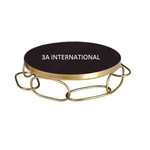 New Exclusive Hammered Design <b>Cake</b> <b>Stand</b> <b>With</b> Glass <b>Lid</b> Party and Christmas Celebration <b>Cake</b> Server Equipment - Product Image 4