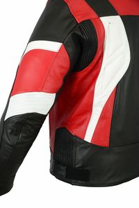 High Customizable Black Motorcycle Auto Racing Jacket XXL/XL Sizes Winter Summer Body Armor <b>Back</b> <b>Support</b> Oem Spandex PVC Bag - Product Image 6