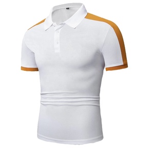 Piqué de algodón Vintage para hombre Essentials para Polo Golf Shirt Logotipo personalizado Camisetas de manga corta de talla grande OEM con patrón de cuadros - Product Image 1