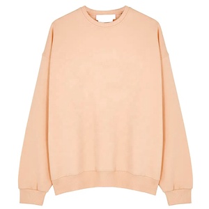 Sweat-shirt unisexe de haute qualité en coton molletonné pour l'hiver, avec logo personnalisé brodé, col rond, motif imprimé uni - Product Image 5