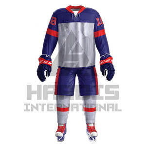 Nueva camiseta personalizada de Hockey sobre hielo para hombres, camisetas de práctica de Hockey sobre hielo, venta al por mayor, camiseta de equipo de Hockey sobre hielo, ropa deportiva de alta calidad - Product Image 2
