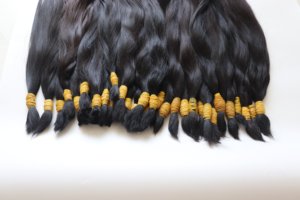 Cheveux vietnamiens vierges lisses à Double Drawn — ali queen, cheveux vierges crus, longueur 8 - 32 pouces - Product Image 4