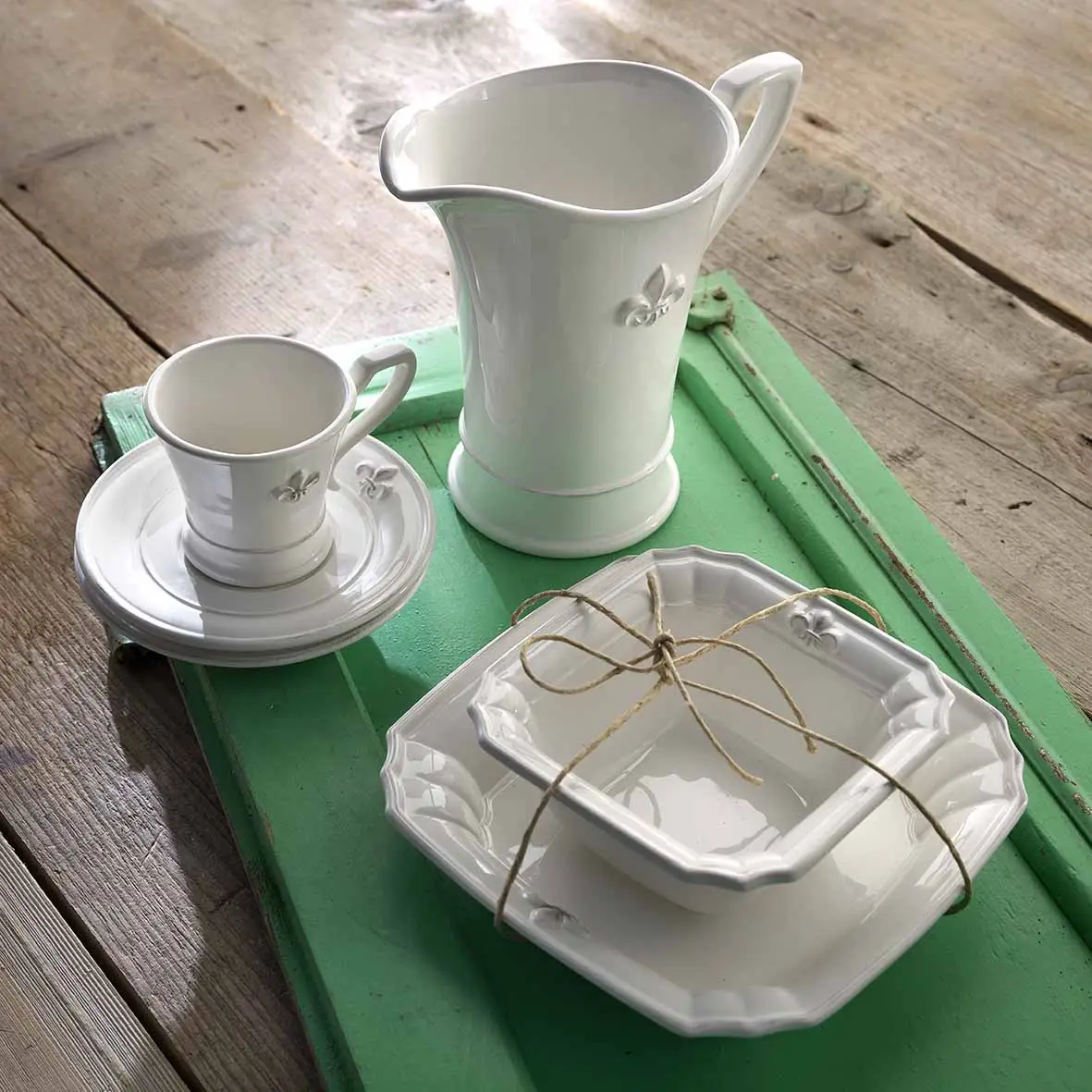 Assiettes en céramique italienne vaisselle fabriquée à la main en Italie vaisselle tasse tasse et soucoupe-assiettes de mariage assiettes à vaisselle