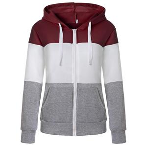 Offre Spéciale Pas Cher Prix femmes Mode Attrayant couleur Sweat À Capuche personnalisé 100% coton/Polyester Tissu selon l'exigence de client - Product Image 1