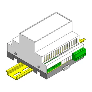 Comprar equipo eléctrico, precio al por mayor, carcasas modulares de Riel Din, MD 105