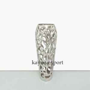 Modern Home Decorative Nickel-Plated Metal Flower Vase Luxury Style New Design <b>for</b> <b>Table</b> Top Use or Display - Product Image 5