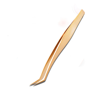Pince à épiler d'extension de cils personnalisée en acier inoxydable de qualité supérieure pour femmes vente en gros - Product Image 3