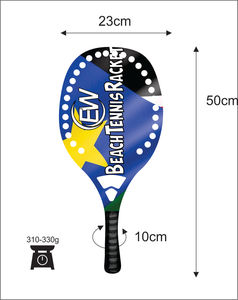 Raquetas de tenis de playa, de vidrio de carbono personalizado, pala de playa, con sus logotipos y combinaciones de colores - Product Image 4