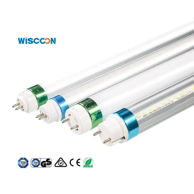 أنبوب إضاءة Wiscoon T5 T8 Led للمكتب 18 وات آسيوي 40 وات من من من من من من Wiscoon G5 -20 - 40