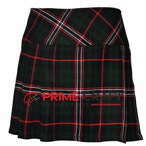 Scottish Black Stewart <b>Tartan</b> <b>Ladies</b> <b>Skirt</b> - Product Image 4
