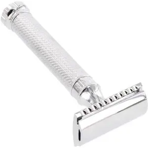 SILVER COLOR HANDLE STAINLESS STEEL closed-comb-safety-razor-head-Safety Razor