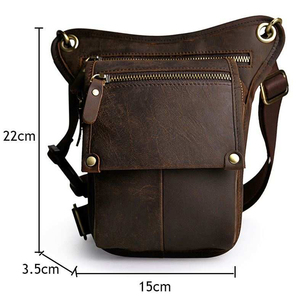Bolsa de Viaje Unisex de Cuero Genuino de Primera Calidad, Color Personalizado, Porta Pasaportes, Estilo Motero Keven Impex, Ecológico - Product Image 2