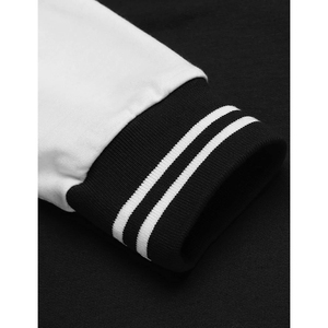 Chaqueta Bomber Varsity de Invierno Personalizada para Hombre y Mujer, Transpirable, con Botones Cubiertos, de Lana/Poliéster, para la Escuela - Product Image 5