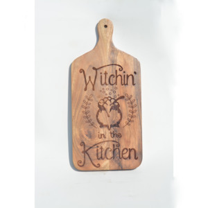 เขียงไม้อะคาเซียขนาดเล็กสไตล์เป็นมิตรต่อสิ่งแวดล้อมดีไซน์ทันสมัยชุดเขียงเลเซอร์สำหรับใช้ในบ้านประหยัดพื้นที่พิซซ่า - Product Image 3