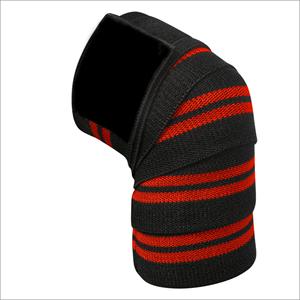 Emballages de genoux avec sangle pour homme et femme, accessoire de musculation, avec crochet et boucle qui soulève les genoux, pour la gymnastique - Product Image 6