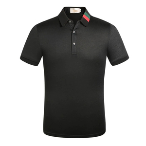 Qualité 100% coton Polo couleur personnalisée pour hommes Logo personnalisé hommes polos hommes solide meilleur Slim Fit à manches courtes - Product Image 2