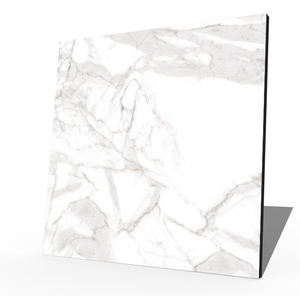 Carreaux vitrifiés antidérapants blancs modernes 800x800mm de qualité AAA Nouveau design Porcelaine Aspect marbre Chambres à coucher Villas classiques disponibles - Product Image 2