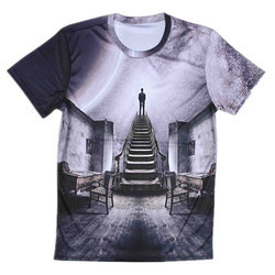 New Design Manufacture Plain Custom Logo Blank T-Shirts 100% Cotton Knitted Digital Printing Unisex Custom Colors & Sizes - Product Image 3