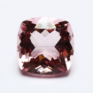 Natural Pink <b>Peach</b> Morganite Faceted All Shapes Cut Semiprecious Loose Stone Morganite Cushion Pear Natural Pink Morganite - Product Image 1