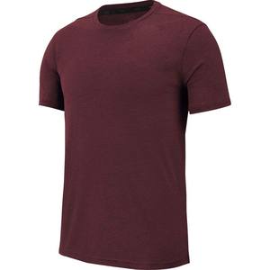 Nouveau design, vêtements de sport respirants en polyester, hauts d'entraînement avec logo sur le devant, t-shirts en jersey uni à séchage rapide pour hommes, grandes tailles - Product Image 5