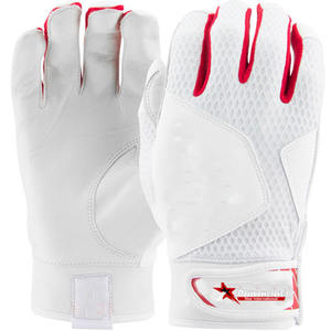 Guantes de bateo de béisbol de cuero con logotipo personalizado disponibles en varios estilos, patrones y colores - Product Image 5