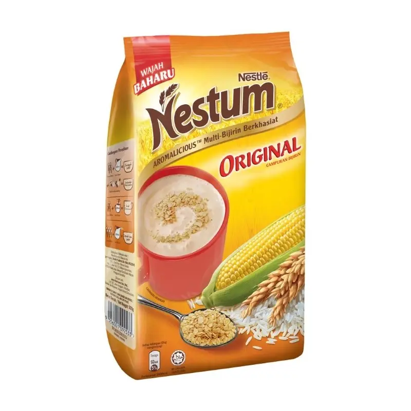 NestleNestum Aromalicious الأصلي الأسرة الحبوب مزيج فطور فوري حبوب شرب 500g