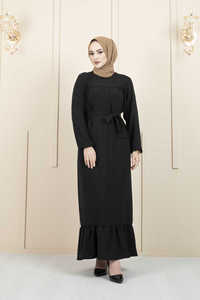 Nouvelle saison de robes modestes islamiques pour femmes-Abaya Kaftan tunique Kimono Hijab éthéré ethnique turc qualité inspiré Dubaï arabe - Product Image 4