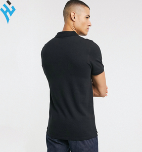2025 nouvelle vente en gros dernier style personnalisé décontracté à la mode prix usine plaine séchage rapide polos pour hommes - Product Image 3