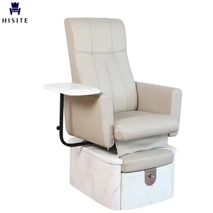 Hisite lüks mobilya Modern yok sıhhi tesisat taşınabilir kanepe ayak Spa manikür pedikür sandalyesi tırnak salonu için