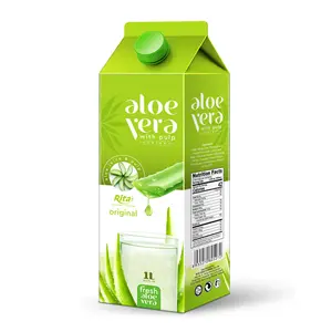 OEM Manufacturer from Vietnam 1lit Paper Box Rita Aloe vera juice drink Manufacturer New Packing Aloe Vera Gel