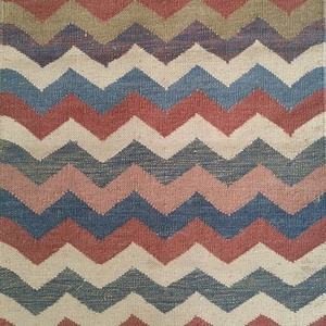 Tapis de cuisine en laine, accessoire traditionnel Zigzag, tissé à la main, Vintage, pour salon, hôtel de maison - Product Image 1