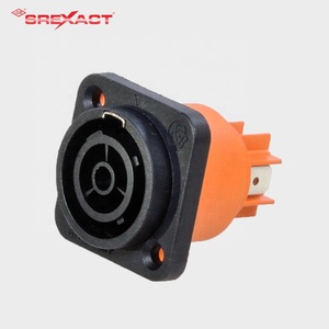 Conectores de primera calidad Powercon True1 para montaje en panel hembra 16A resistente al agua - Product Image 1