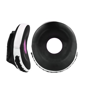Focus Mitts Punch Pad New Pure Design Boxing Fighting Training Leather Black High Quality Focus Pad - Product Image 1
