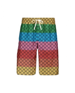 Conjunto de pantalones cortos estampados personalizados para hombre joven, ropa de calle de gran calidad y ropa de moda, pantalones cortos de alta calidad con logotipo personalizado - Product Image 1