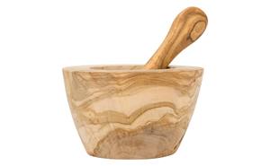 Maja y mortero de acero de primera calidad, utensilios de cocina resistentes para mezclar y moler hierbas y especias, fabricados en la India - Product Image 5