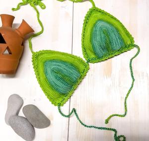 Bikini de Algodón Hecho a Mano de Primera Calidad, Nuevo Estilo Sexy, Regalo para tu Esposa - Product Image 1