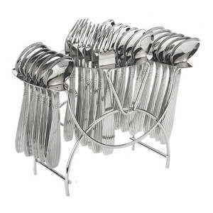 Ensemble de couverts nickelés pour la maison hôtel Restaurant vaisselle restauration ensembles de couverts de service ensembles de couverts en métal en laiton massif - Product Image 3