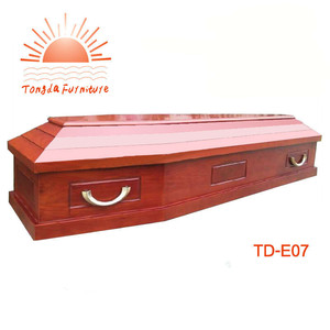 TD--E07 <span class=keywords><strong>cercueil</strong></span> de style Européen Chine fabricant exportation directe <span class=keywords><strong>cercueil</strong></span> en bois de canapé pas cher <span class=keywords><strong>prix</strong></span> - Product Image 3