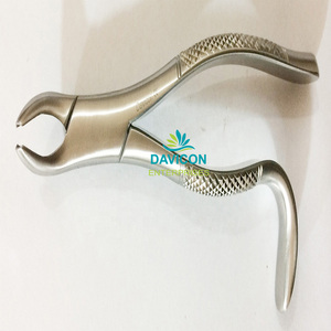Base manuelle d'instruments chirurgicaux d'acier inoxydable de forceps d'extraction de dent - Product Image 3