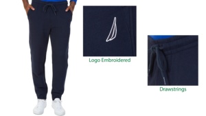 Pantalon de survêtement pour homme de haute qualité, coupe classique, tissu épais, séchage rapide, décontracté, en coton et polyester, pour le jogging, la course à pied et l'entraînement sportif - Product Image 6