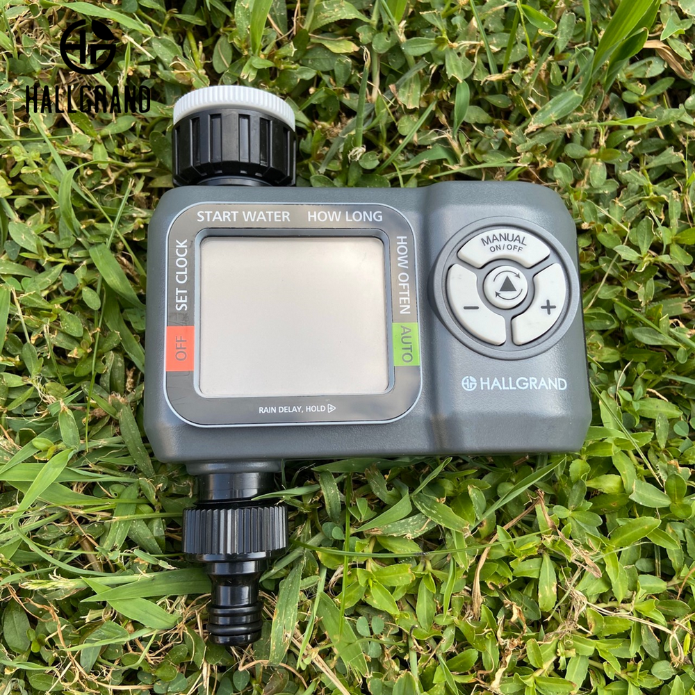 Digital Garden Water Sprinkler Timer Automatic Irrigation System Electronic Watering Timer LCD Display Easy Setup and Program