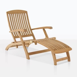 Chaises longues de piscine modernes et minimalistes de qualité supérieure, meubles en teck d'Indonésie - Product Image 4