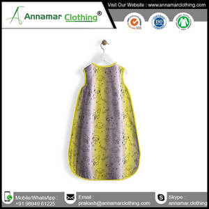 Conception personnalisée fabricant de sac de couchage pour bébé Inde 100 sac de couchage pour bébé en coton biologique avec personnalisation certifié gots - Product Image 4